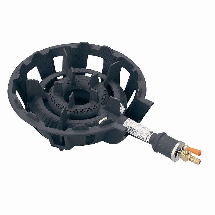 其它 - 鋳物コンロ DEJ-14SL(中型) LPガス(代引不可)【送料無料】
