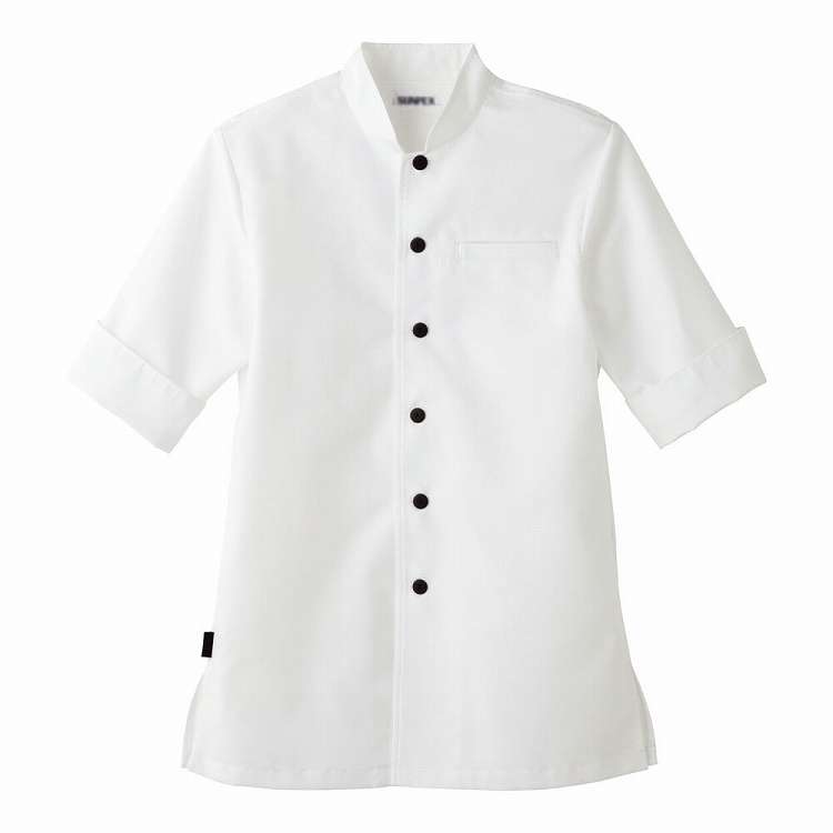 男女兼用ショップコート ET-7730 ホワイト L(代引不可)【送料無料】