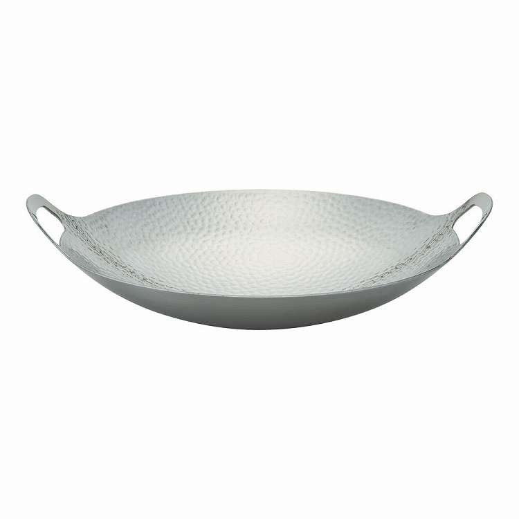 TKG 銀の頂 三層鋼槌目鍋 27cm(代引不可)【送料無料】