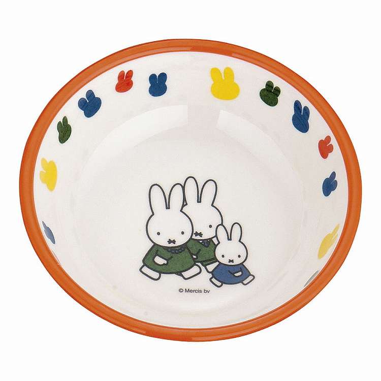 メラミンお子様食器「ミッフィー」 ボール M-3140AAG-R(代引不可)