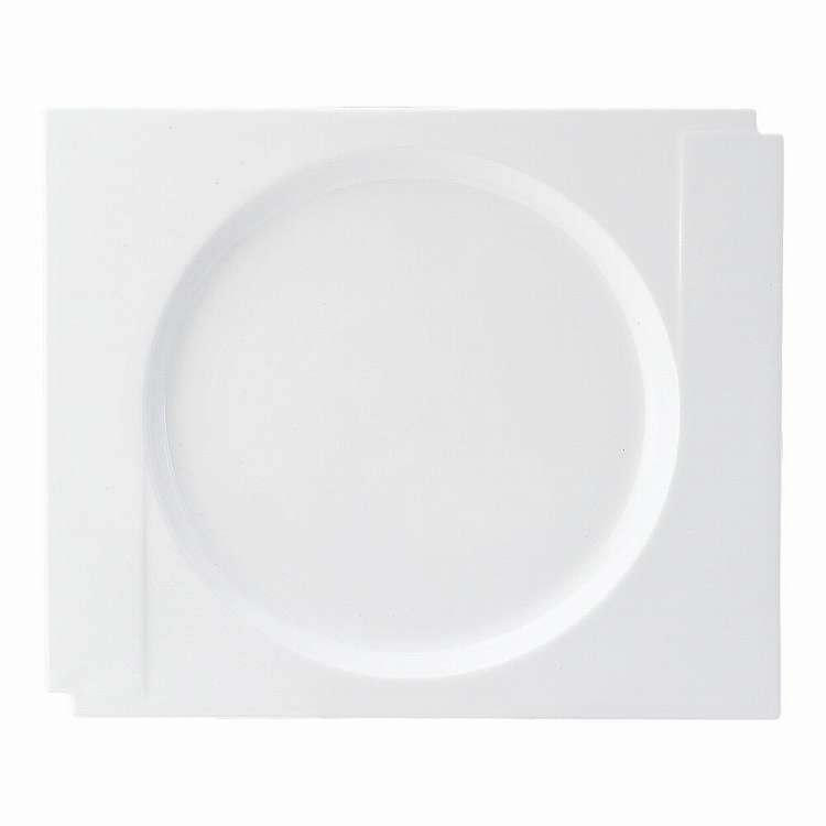 マグネシア マニカ スクエアリムプレート 26cm MG2611(代引不可)【送料無料】