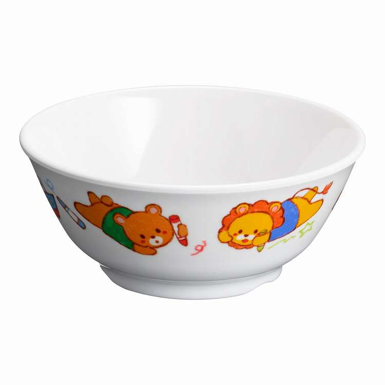 Soup Bowls - メラミンお子様食器 「みんなともだち 」 汁椀 YMC-1(代引不可)