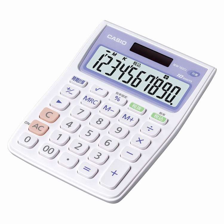 カシオ 電卓 MW-102CL-N (10桁)(代引不可)