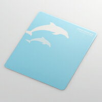 [ELECOM(エレコム)] 鮮やかな色彩の動物マウスパッド animal mousepad [イルカ] MP-111D(代引き不可)）【メール便（ネコポス）】【送料無料】