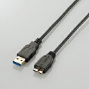 [ELECOM(GR)] ɍUSB3.0P[uiA-microBj USB3-AMBX20BK(s)