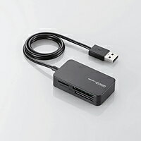 ELECOM エレコム 小型メモリリーダライタ MR-A39NBK【送料無料】