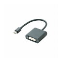 エレコム Mini DisplayPort-DVI変換アダプタ AD-MDPDVIBK(代引不可)【送料無料】(2)