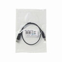 エレコム RoHS対応USBケーブル/0.5m/ブラック USB2-ECO05(代引不可)【メール便(ネコポス)】【送料無料】(2)