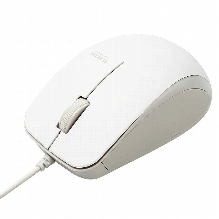 Other - エレコム ELECOM マウス 有線 抗菌 静音 ブルーLED 3ボタン Mサイズ ケーブル長1m ホワイト M-BL27UBSKWH(代引不可)