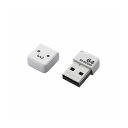 GR ELECOM USB USB2.0 ^ 64GB Lbvt Xgbvz[ 1Nۏ zCgtFCX MF-SU2B64GWHF(s)y[ցilR|Xjz