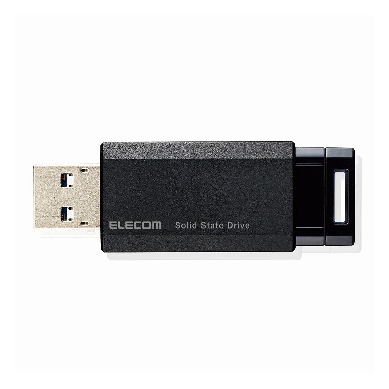 GR ELECOM SSD Ot |[^u 500GB ^ mbN USB3.2(Gen1)Ή ubN PS4/PS4Pro/PS5 ESD-EPK0500GBK(s)yz