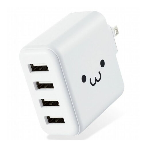 iPhone充電器 AC充電 3.6A出力 USB 4ポート 合計24W ホワイトフェイス スマホ タブレット おまかせ充電 MPA-ACU13WF エレコム(代引不可) iPhone充電器 AC充電 3.6A出力 USB 4ポート 合計24W ホワイトフェイス スマホ タブレット おまかせ充電 MPA-ACU13WF エレコム(代引不可)