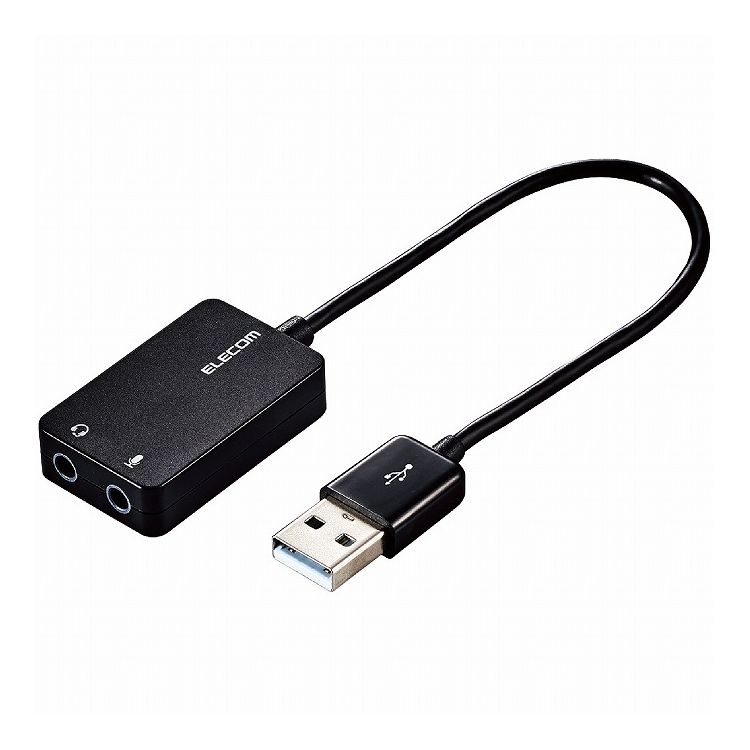 ǥѴץ USB-3.5mm ǥ ޥ ֥ 15cm ֥å USB-AADC02BK 쥳(Բ)ڥ᡼ءʥͥݥˡ̵ۡ