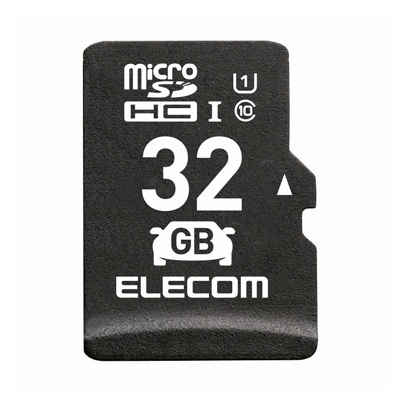 ELECOM MF-DRMR032GU11 マイクロSDカード microSDHC 32GB Class10 UHS-I ドライブレコーダー対応 防水(IPX7) SD変換アダプター -お品- -ds
