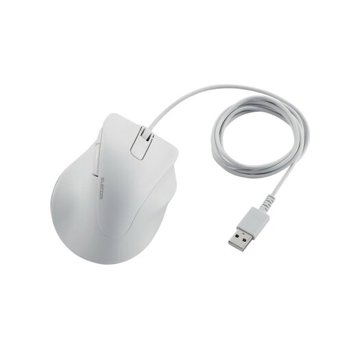 エレコム ELECOM 有線 マウス 静音 5ボタン Mサイズ 右手専用 【 Windows 11 10 mac Chrome 対応 】 抗菌 EX-G ホワイト(代引不可)【送料無料】 エレコム ELECOM 有線 マウス 静音 5ボタン Mサイズ 右手専用 【 Windows 11 10 mac Chrome 対応 】 抗菌 EX-G ホワイト(代引不可)【送料無料】