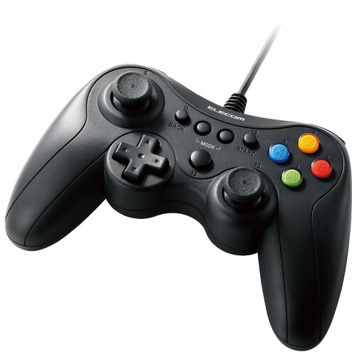 エレコム ゲームパッド PC コントローラー USB接続 Xinput Xbox系ボタン配置 FPS仕様 13ボタン 高耐久ボタン 軽量 スティックカバー交換 公式大会使用可 ブラック ペリフェラル JC-GP30XBK(代引不可)【送料無料】 エレコム ゲームパッド PC コントローラー USB接続 Xinput Xbox系ボタン配置 FPS仕様 13ボタン 高耐久ボタン 軽量 スティックカバー交換 公式大会使用可 ブラック ペリフェラル JC-GP30XBK(代引不可)【送料無料】