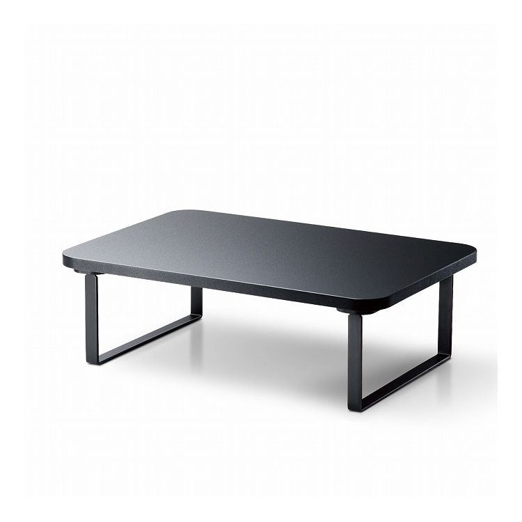 Printer Covers - ELECOM モニター台 パソコン台 木製 オフィス用品 キーボード収納(29.5cmまで) 簡単組立 工具不要 省スペース 寸法[幅38×奥26×高12cm] ブラック エレコム PCA-DPSW3812BK(代引不可)【送料無料】