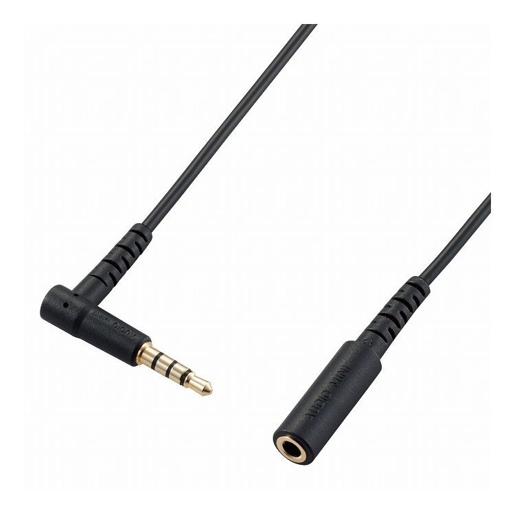 ELECOM ۥ إåɥۥ Ĺ 3.5mm 4 ƥ쥪 ߥ˥å to ߥ˥ץ饰 1m Lץ饰 ޥб Android  iPod  MacBook ֥å 쥳 EHP-35EL4P10BK(Բ)ڥ᡼̵ۡ