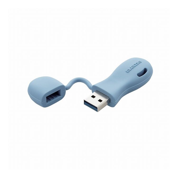 子ども向けUSB3.2(Gen1)メモリ 32GB (ブルー)(MF-JRU3032GBU) メーカー品