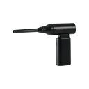 エレコム ELECOM エアダスター 電動 USB 充電式 強力 ブロワー 3段階風量調整 ノズル付属 【 PC パソコン周辺機器 キーボード ホコリ などの 掃除 】 小型 軽量 ブラック(代引不可)【送料無料】(2)