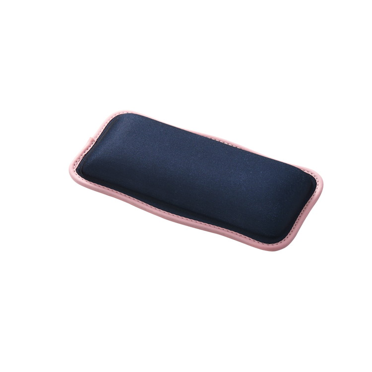 Wrist Rests - リストレスト パームレスト ショートサイズ 手首 負担軽減 ウェーブデザイン マウス テンキー 等操作の負担軽減 ネイビー(代引不可)