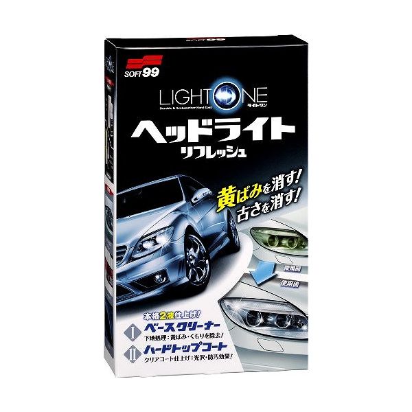 ソフト99 車用 LIGHT ONE ヘッドライトリフレッシュ 03133