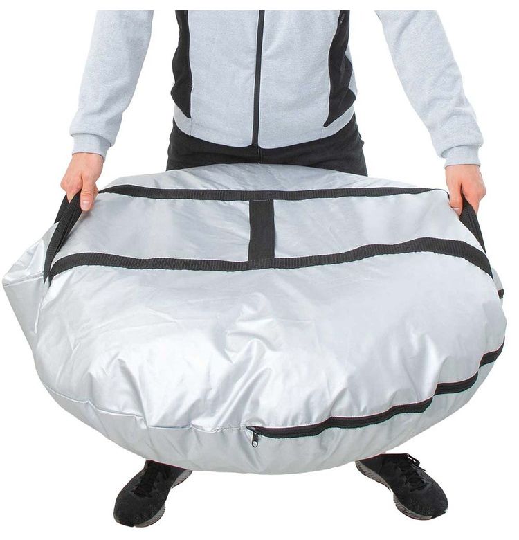 ボンフォーム タイヤキャリーバッグLL 1本2枚セット シルバー 7205-08SI BONFORM【送料無料】