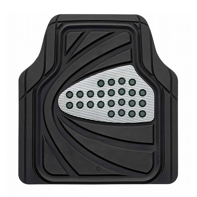 ボンフォーム デザインラバーM 45x48 リヤフロント兼用 シルバー 6449-48SI BONFORM