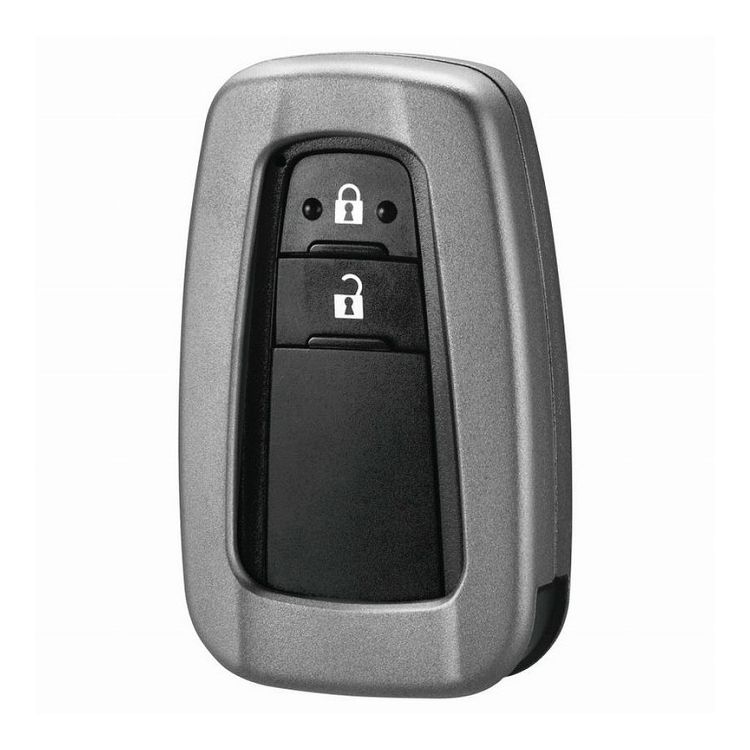 カーメイト キーカバートヨタ用F カーボン調 ガンメタ DZ570