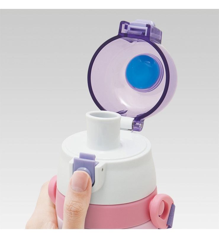 【正規販売店】 スケーター 直飲みステンレス水筒 3Dキャラクター ハッピー&スマイ...