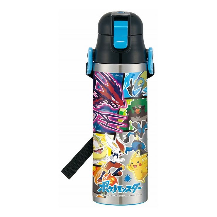 【正規販売店】 スケーター 超軽量直飲みステンレス水筒 ポケモン21 580ml SDC6Nのサムネイル