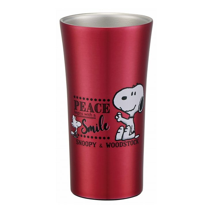 タンブラー メンズ（1000円程度） 【正規販売店】 スケーター 保温保冷ステンレスタンブラー SNOOPY21 300ml STB3N