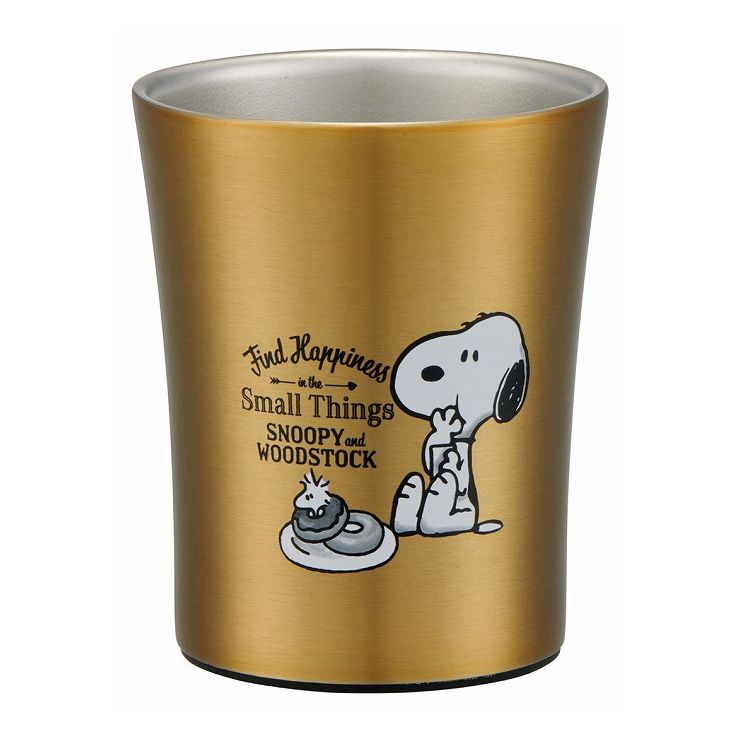 タンブラー メンズ（1000円程度） 【正規販売店】 スケーター 保温保冷ステンレスタンブラー SNOOPY21 250ml STB2N