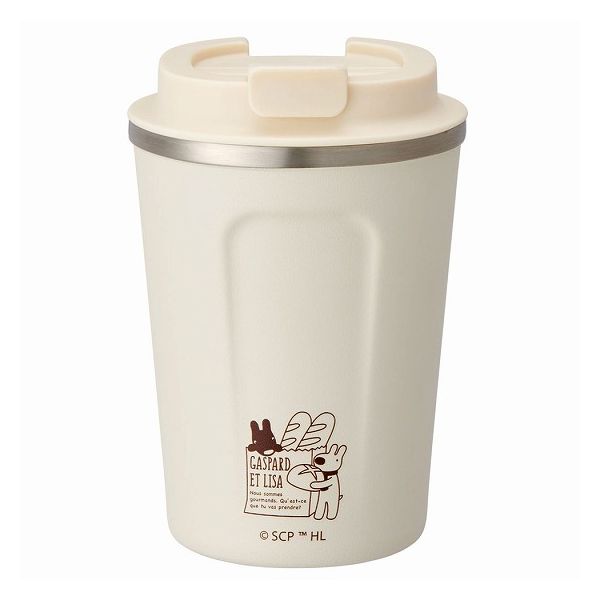 スケーター 保温保冷 真空ステンレス タンブラー 蓋つき 350ml リサとガスパール キャラクター 子ども ..