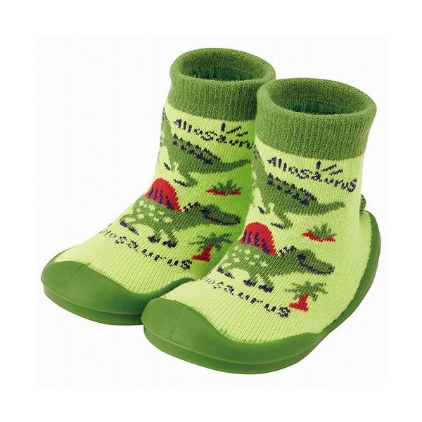 スケーター ソックス シューズ XS 11.3cm ベビー ファースト シューズ 靴 赤ちゃん ディノサウルス ピクチャーブック BSSHL1 Skater(代引不可)