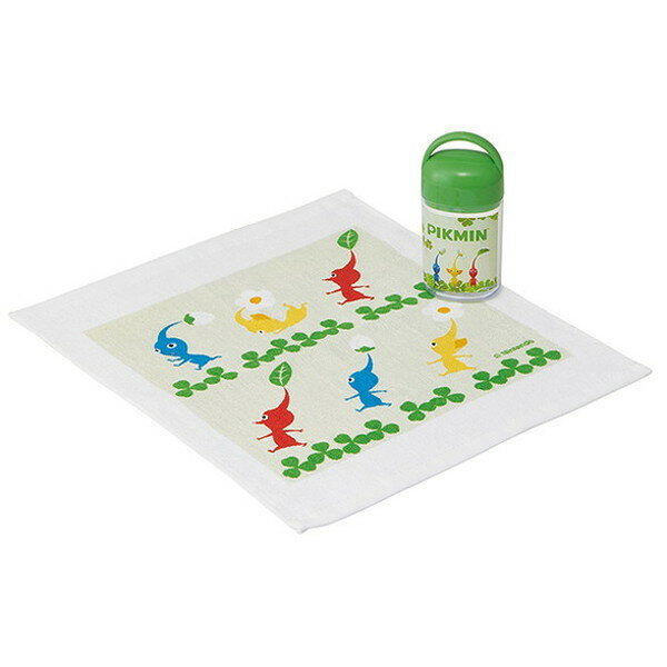 ピクミン 銀イオン抗菌 ケース付き おしぼり OA5AG スケーター Skater キャラクター 可愛い かわいい