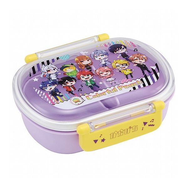 Lunch Boxes - カラフルピーチ25 銀イオン抗菌 子供用 弁当箱 ランチボックス 360ml カラフルピーチ25 QAF2BAAG スケーター Skater キャラクター 可愛い かわいい