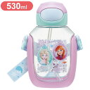 アナと雪の女王25 スケーター ワンプッシュ ストロー 水筒 530ml プラスチック アナと雪の女王25 PDSH6DX Skater【送料無料】