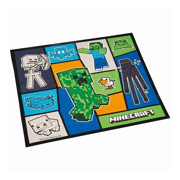 マインクラフト25 弁当箱ランチクロス マインクラフト25 スケーター Skater KB4 キャラクター 可愛い ..