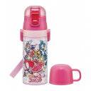 プリキュア キミとアイドルプリキュア 水筒 ステンレスボトル 400ml ショルダー 保冷 保温 子供 小学生 洗いやすい ワンタッチオープン SKCP3 スケーター skater【送料無料】