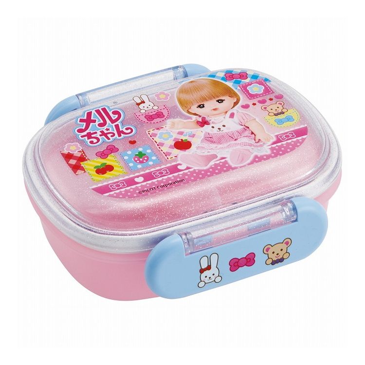 One Tier - メルちゃん ランチボックス 270ml 1段弁当箱 弁当 ランチ お弁当箱 一段 レンジ対応 食洗機対応 QAF1AG スケーター skater