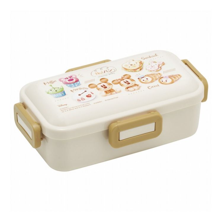 Nuiパン 弁当箱 ランチボックス ランチ ふわっと盛れる 4点ロック 530ml PFLB6 キャラクター スケータ..