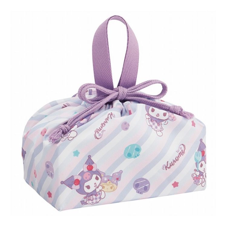 サンリオ sanrio クロミ FancySnacksSweets お弁当袋 ランチ巾着 お弁当 子供 巾着袋 小学生 きんちゃく袋 KB7SN キャラクター スケーター skater
