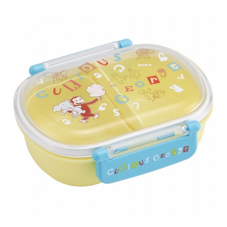 Other - おさるのジョージ アルファ 子供用 弁当箱 ランチボックス ランチ 360ml QAF2BA キャラクター スケーター skater【送料無料】