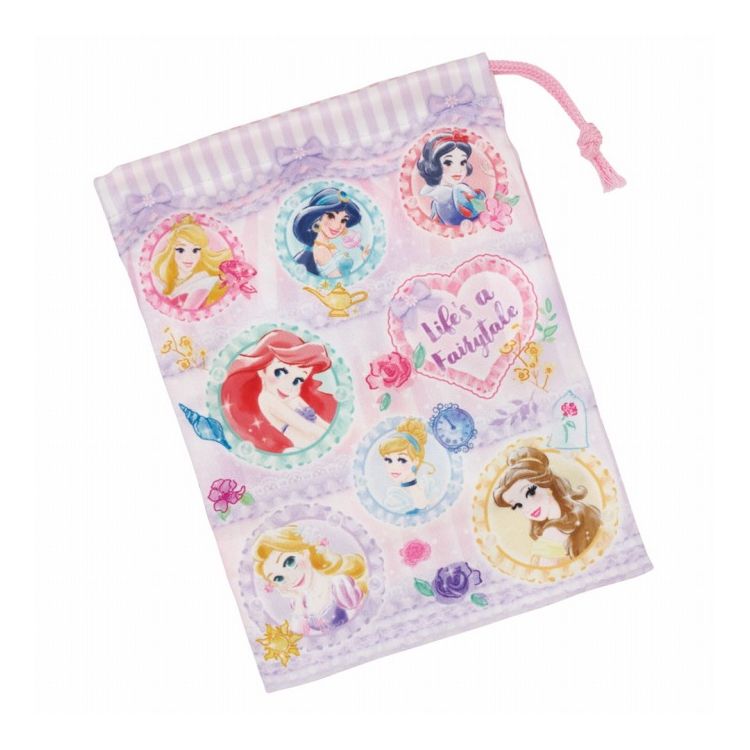 ディズニー Disney プリンセス 2026 コップ袋 巾着袋 コップ入れ 保育園 幼稚園 小学校 子供 給食袋 キ..