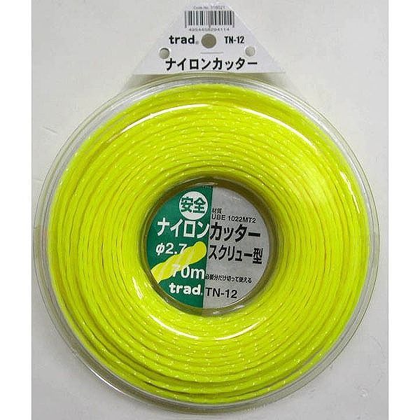 三共コーポレーション TN-12 TRAD ナイロンカッタ-スクリュ- 70M #316021【送料無料】