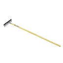 浅香工業 金象 HSスチールレーキ 12本爪 1350 #72906【送料無料】