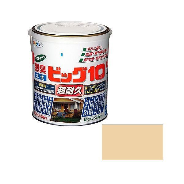 アサヒペン AP 水性ビッグ10多用途 1.6L 222ベージュ【送料無料】