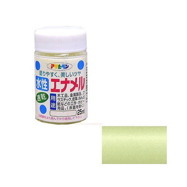 アサヒペン AP 水性エナメル 25ML ゴールド(4.0)