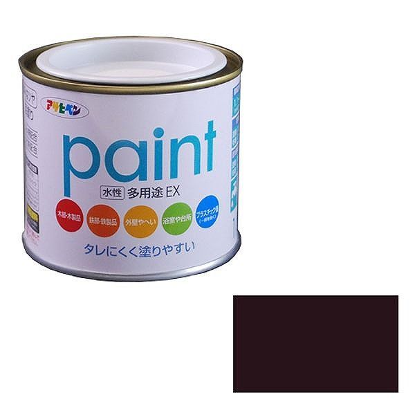 アサヒペン AP 水性多用途EX 1/5L こげ茶